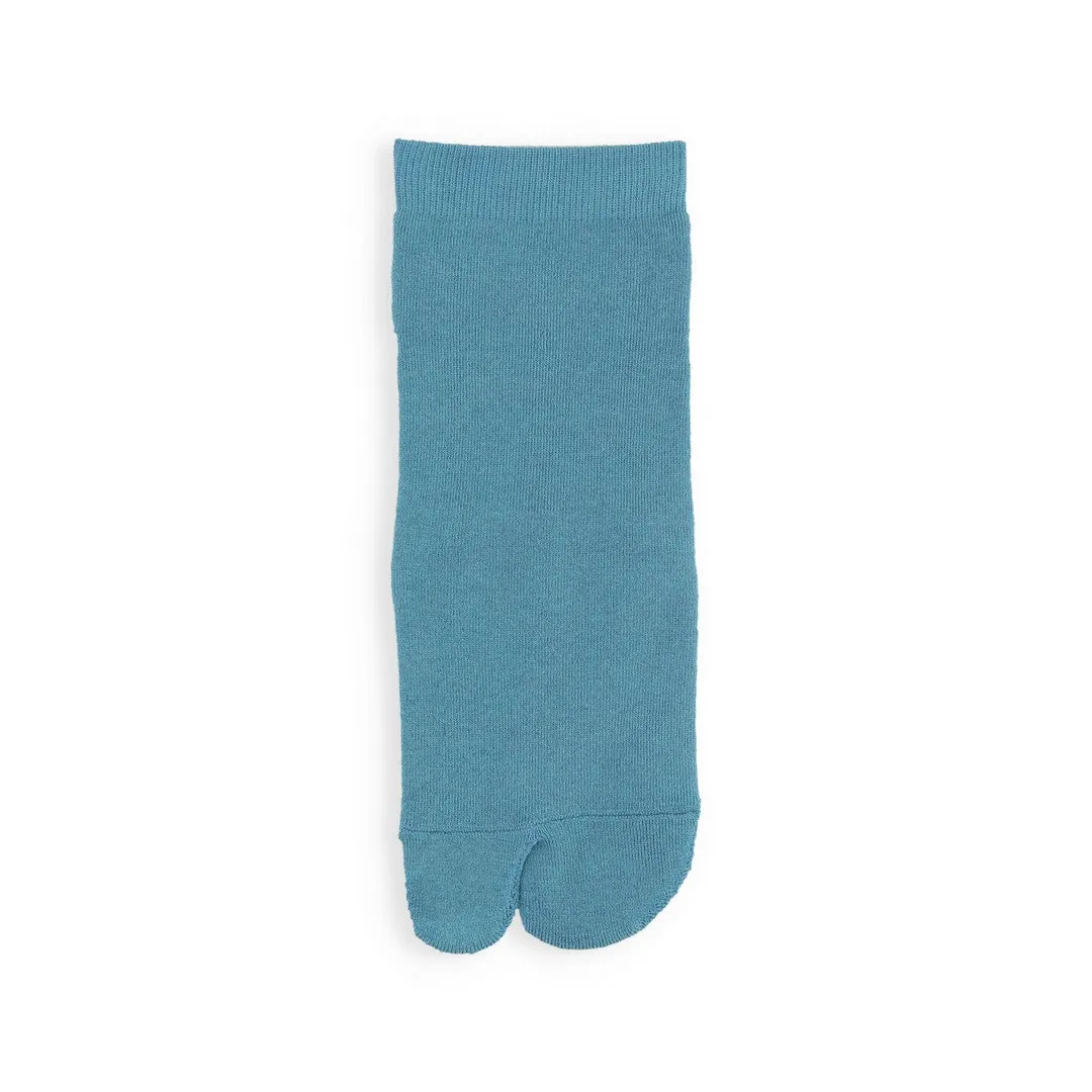 062120093 Plain Tabi Pile Trainer Socks M