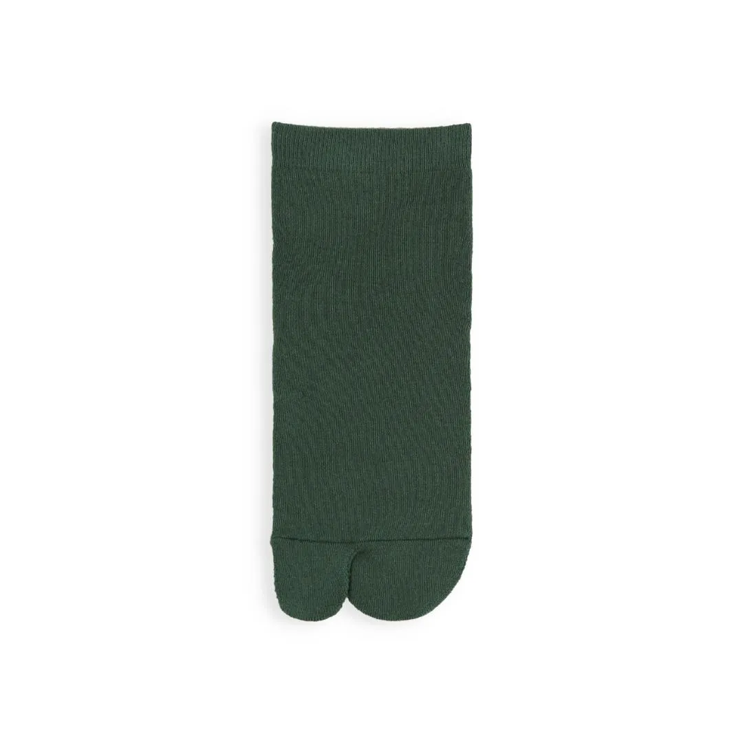 062120093 Plain Tabi Pile Trainer Socks M