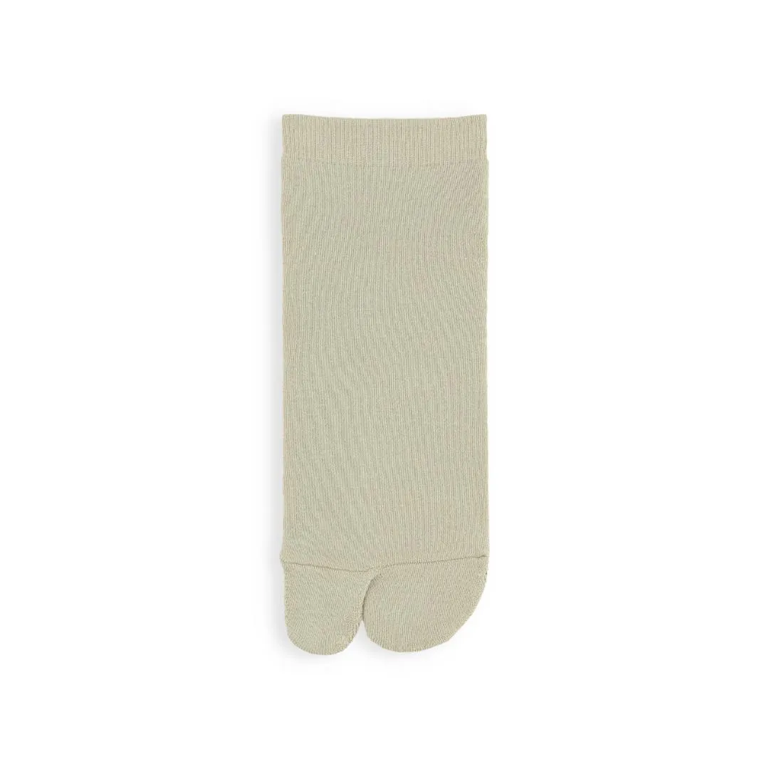 062120093 Plain Tabi Pile Trainer Socks M
