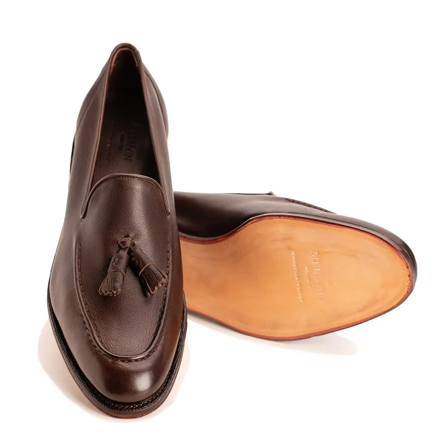 114424 - DARK BROWN SOFT CALF - E