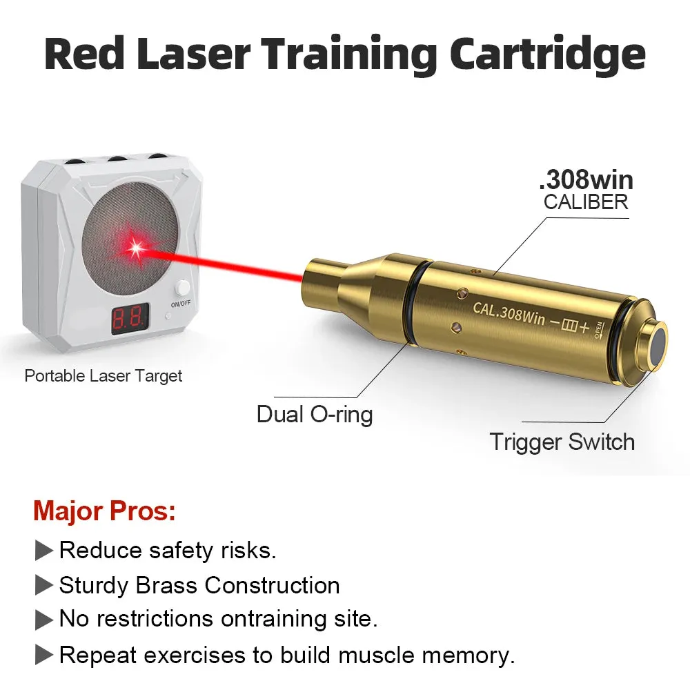 .308 Win Brass Laser Trainer Kit