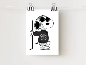 5x7" Joe Cool - Tattooed