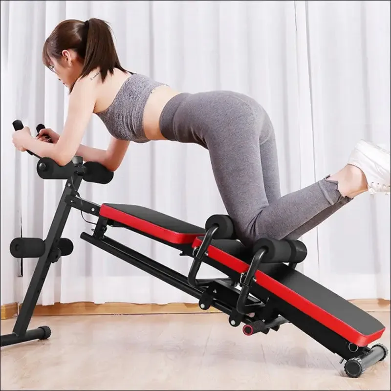8 in 1 abdominal trainers push ups workout beauty waist machine height adjustable sit-up exerciser