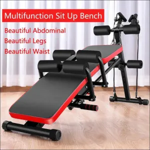 8 in 1 abdominal trainers push ups workout beauty waist machine height adjustable sit-up exerciser