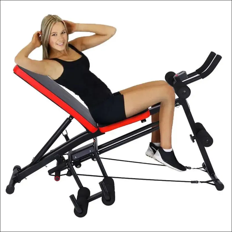 8 in 1 abdominal trainers push ups workout beauty waist machine height adjustable sit-up exerciser
