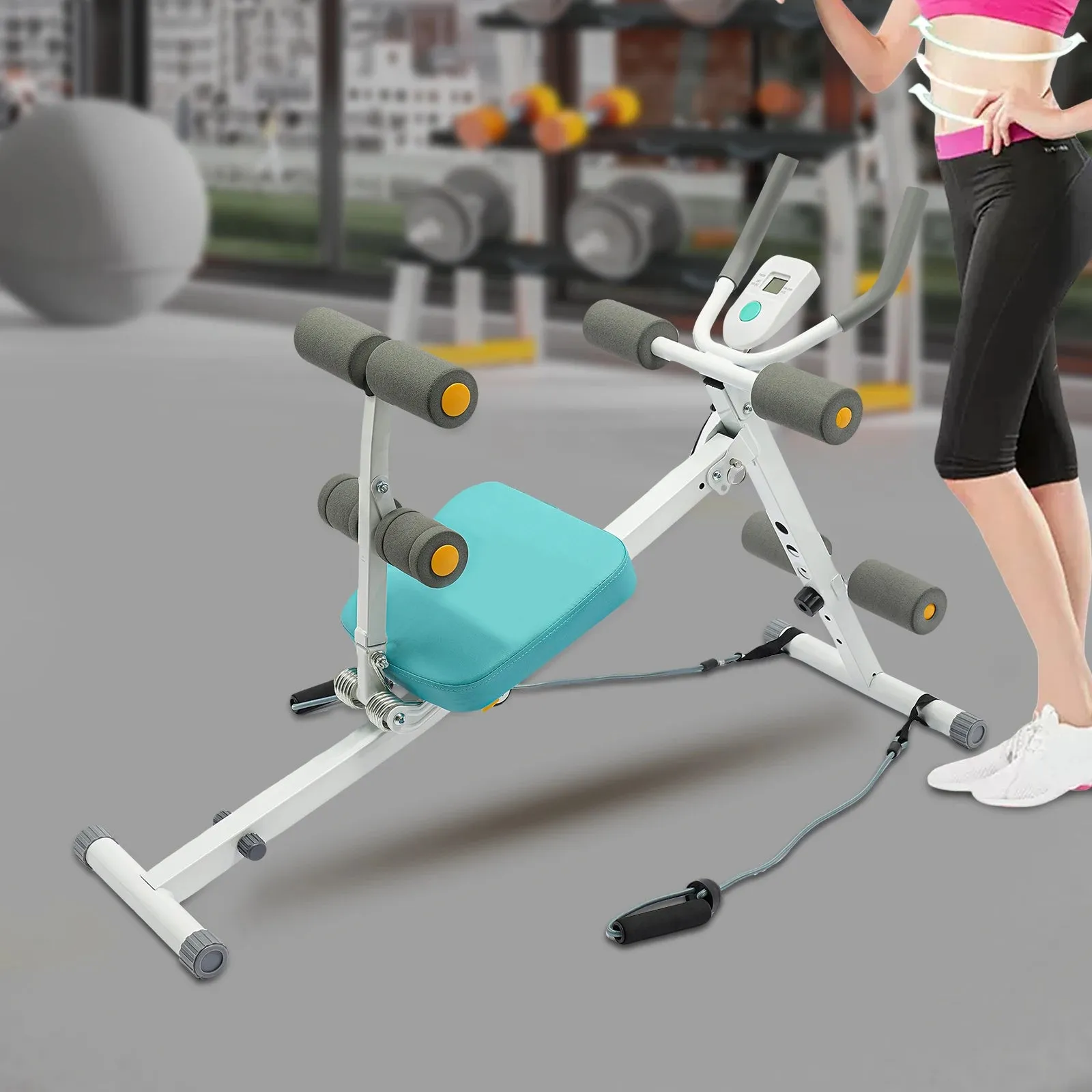 Ab Exercise Machine – Home Gym Abs & Waist Trainer