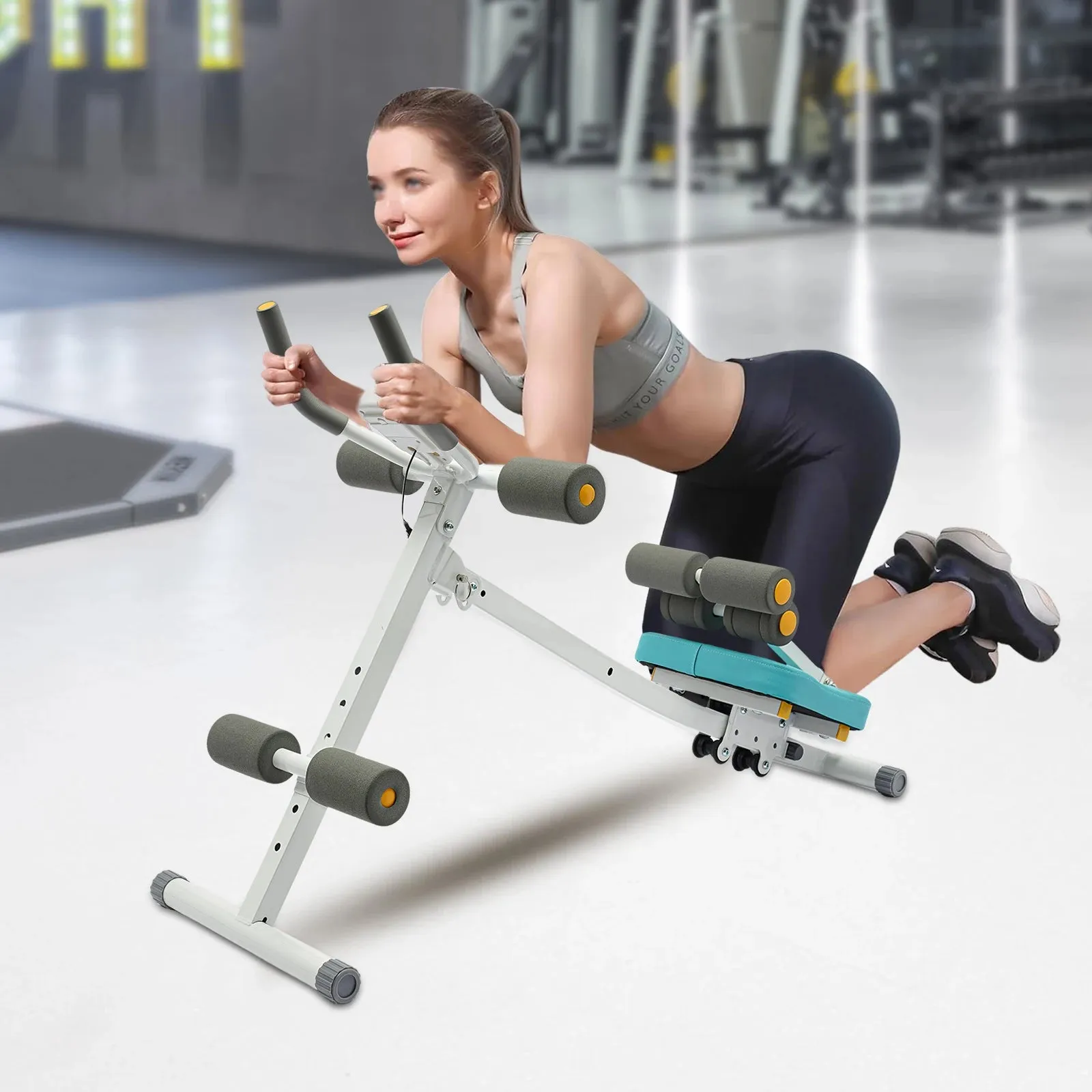 Ab Exercise Machine – Home Gym Abs & Waist Trainer