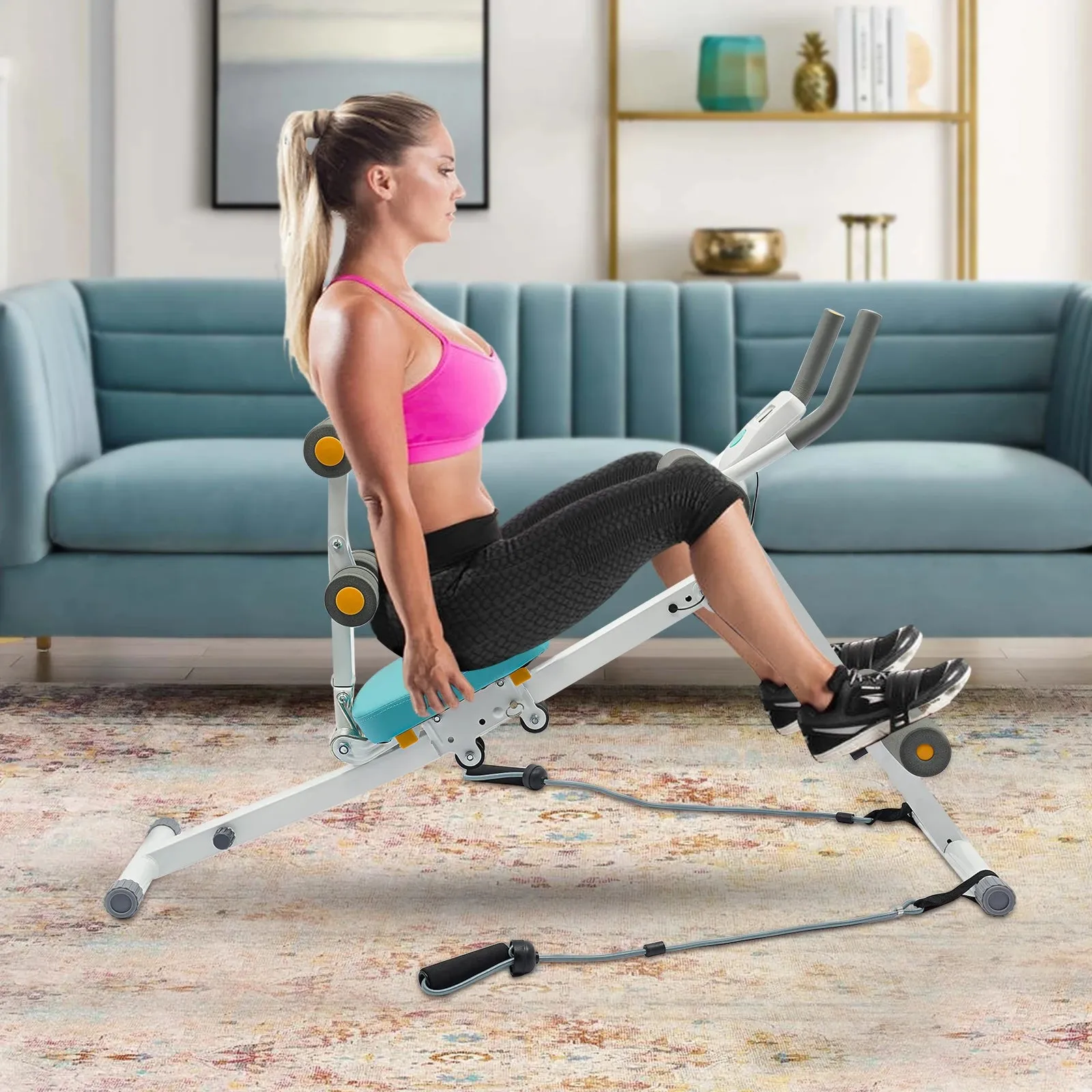 Ab Exercise Machine – Home Gym Abs & Waist Trainer