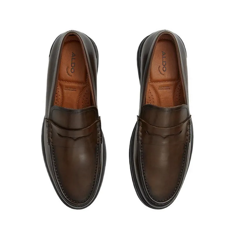 ALDO Tucker Men Loafer Dress Shoe - Brown