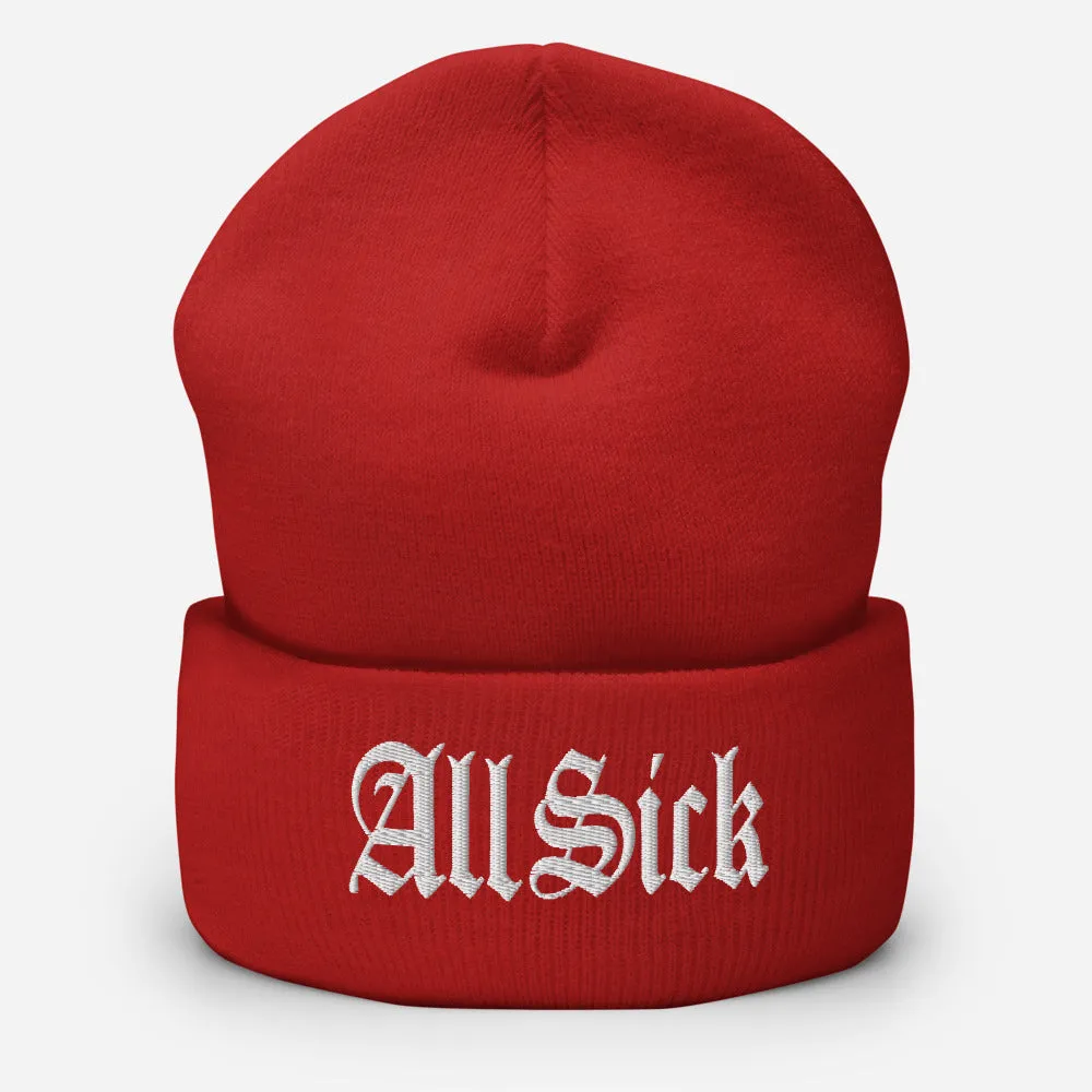 All Sick Beanie
