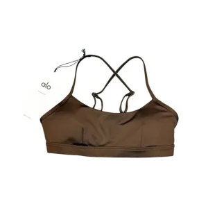 ALO Yoga Airlift Intrigue Bra in Espresso Brown