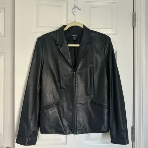 Ann Taylor Black Leather Jacket
