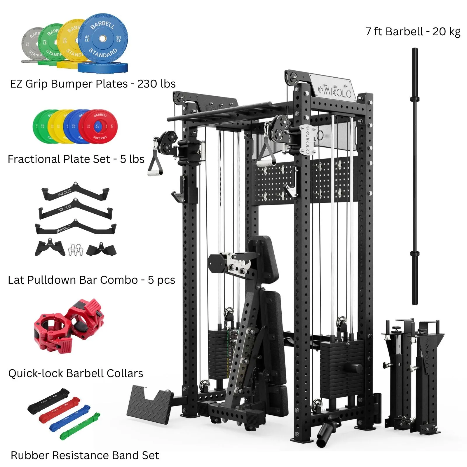 ANUBIS™ Half Rack Functional Trainer