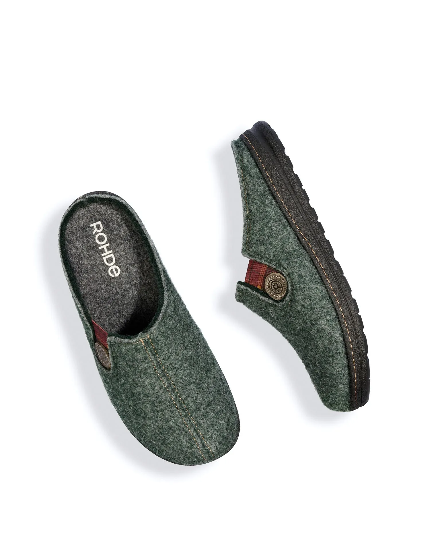 'Asiago' men's clog - Green