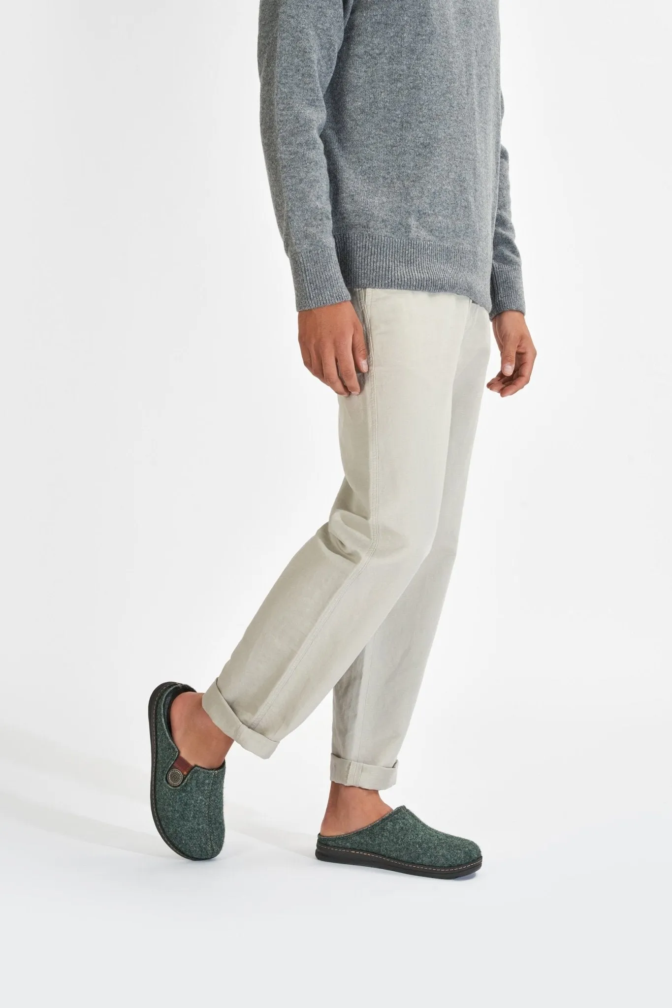 'Asiago' men's clog - Green
