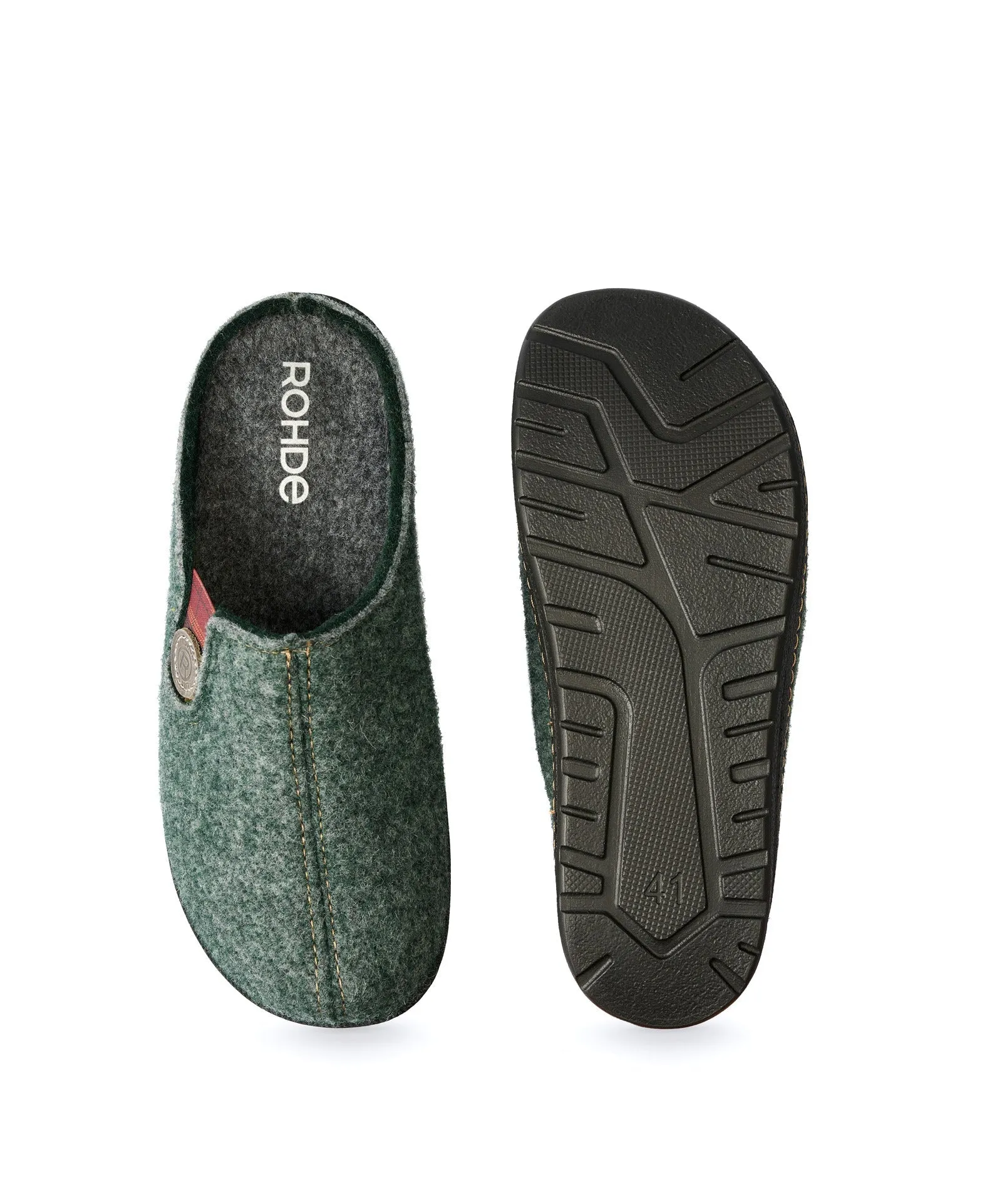 'Asiago' men's clog - Green