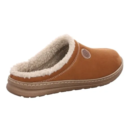 'Asiago' men's home slippers - Brown
