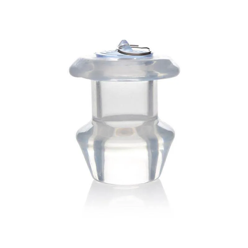 Ass Bung Clear Hollow Anal Dilator 3.5" Large