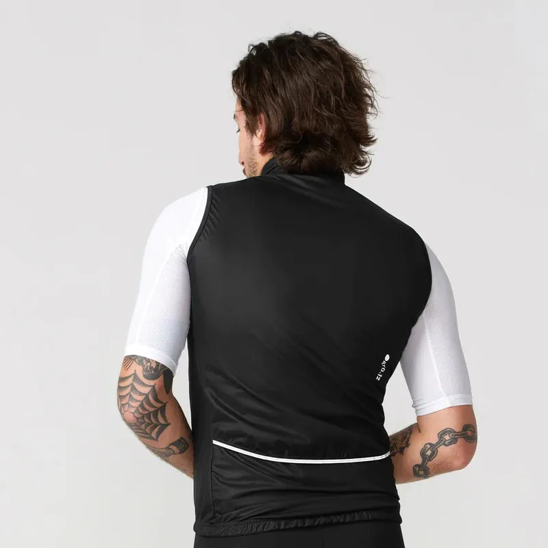 Attaquer Race Rain Softshell Gilet - Black