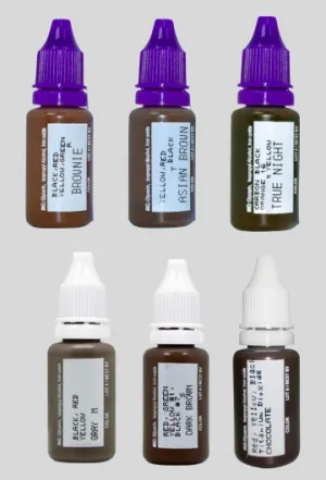 Biotouch 6 Bottles SCALP PIGMENTATION Set 15 ml bottles each