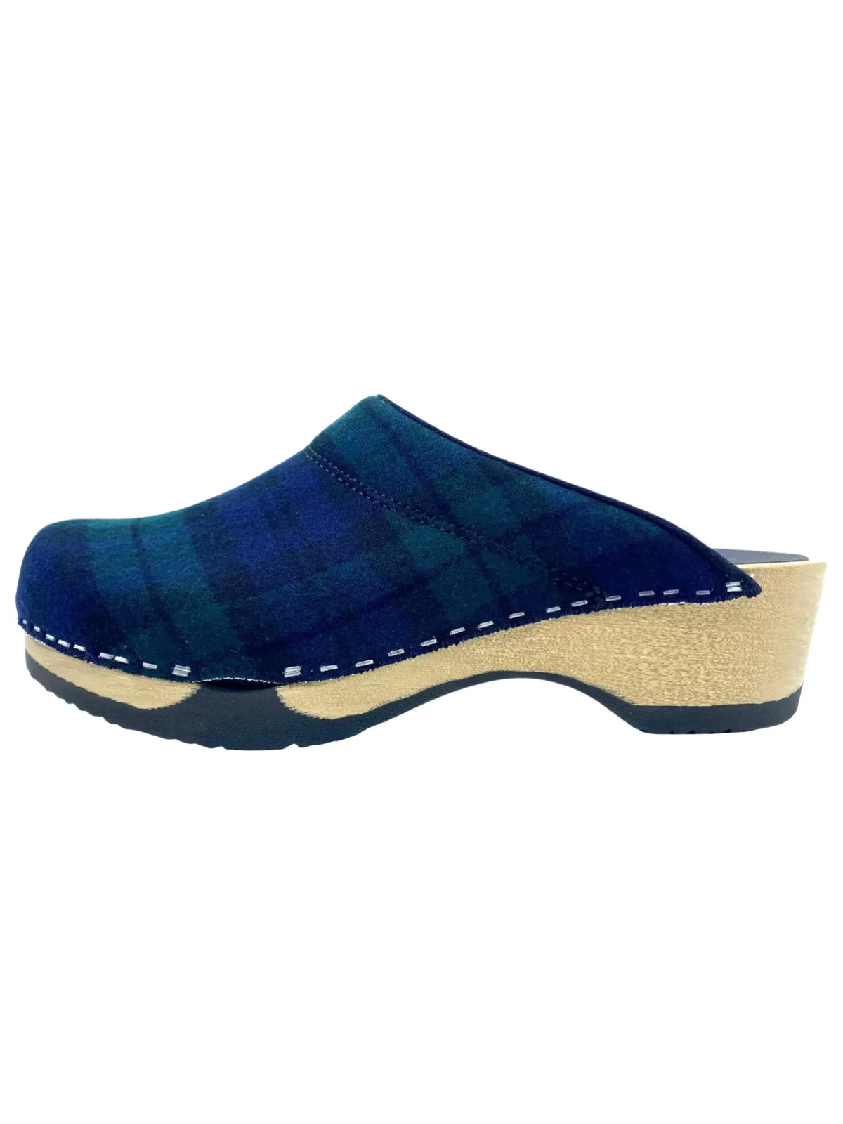 Black Watch Tartan Clogs