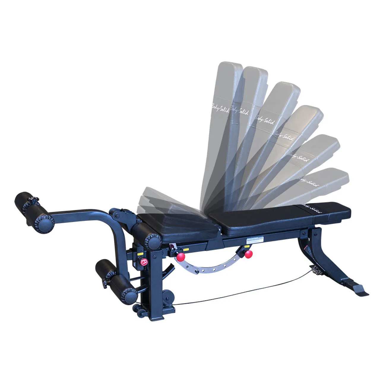 Body-Solid Leg Ext / Curl Bench Attachment