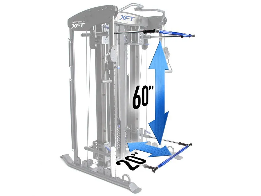 BodyCraft XFT 150 LB Stack Functional Trainer