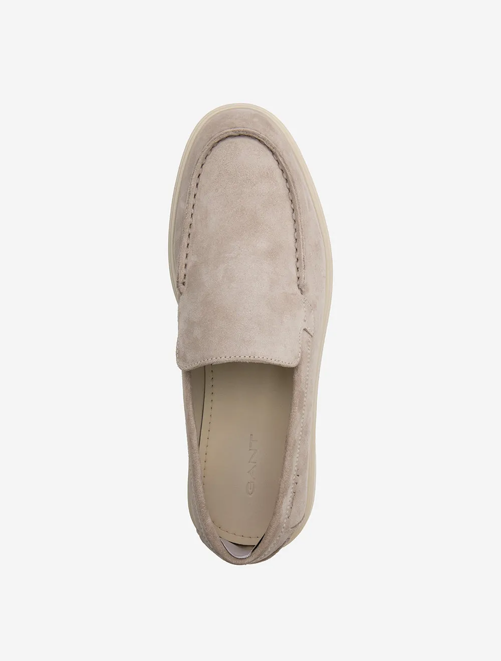 Boery Suede Loafer Taupe