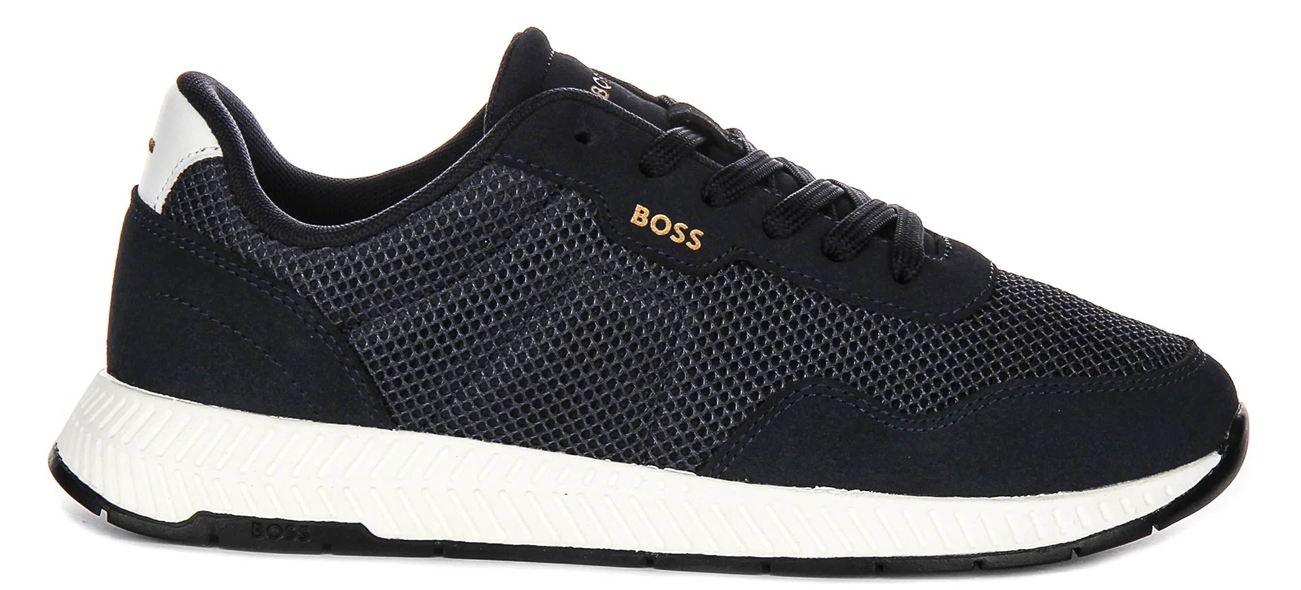 Boss Titanium Runner In Dark Blue For Men