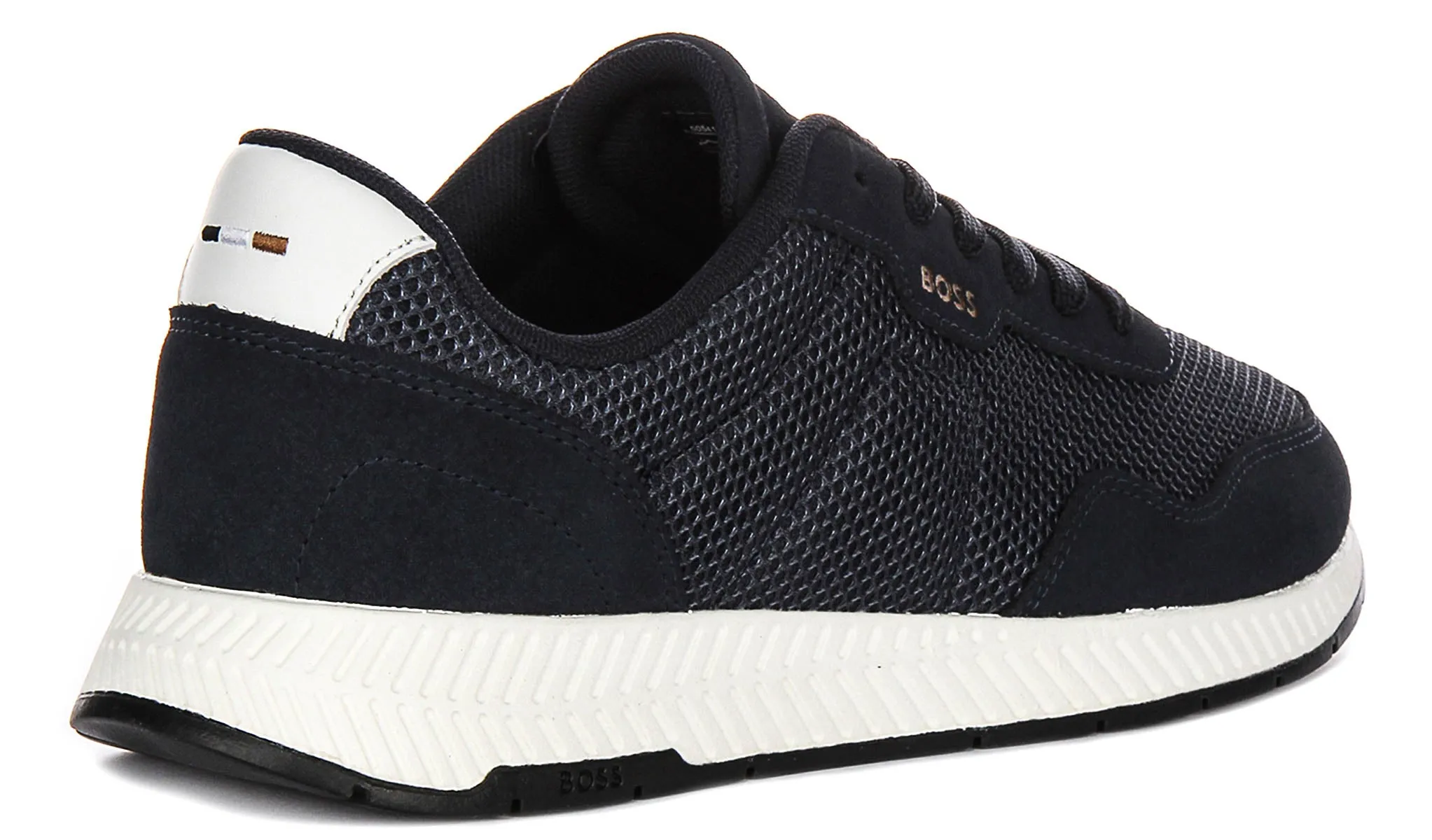 Boss Titanium Runner In Dark Blue For Men