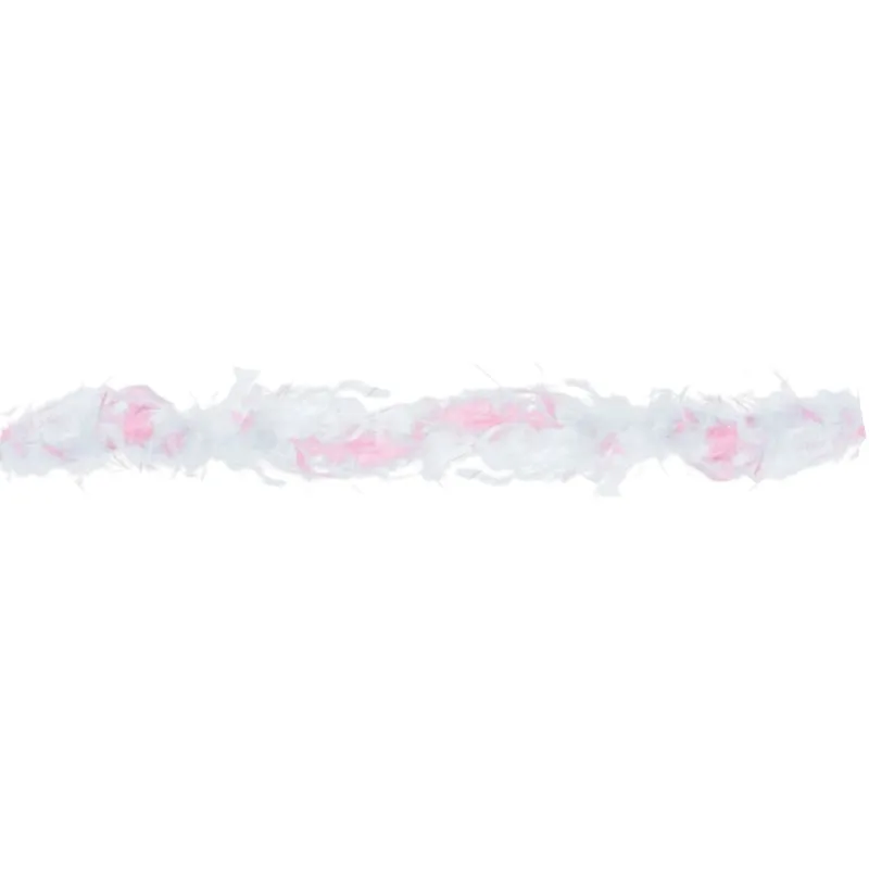 Bride To Be Feather Boa Pink & White