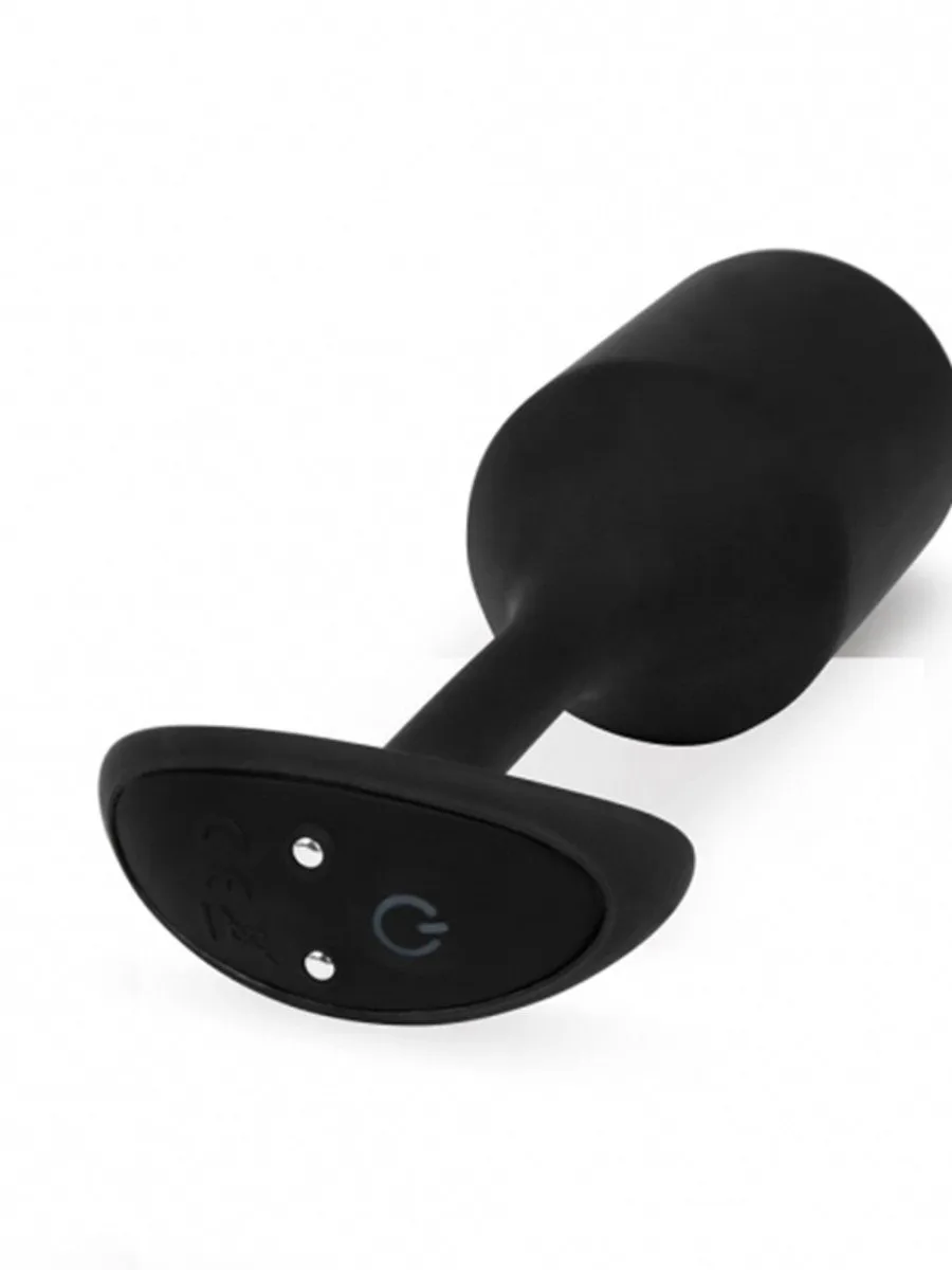 bVibe Snug Plug XL - Weighted VIBRATING BUTT PLUG