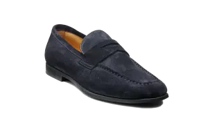 Capri - Navy Suede