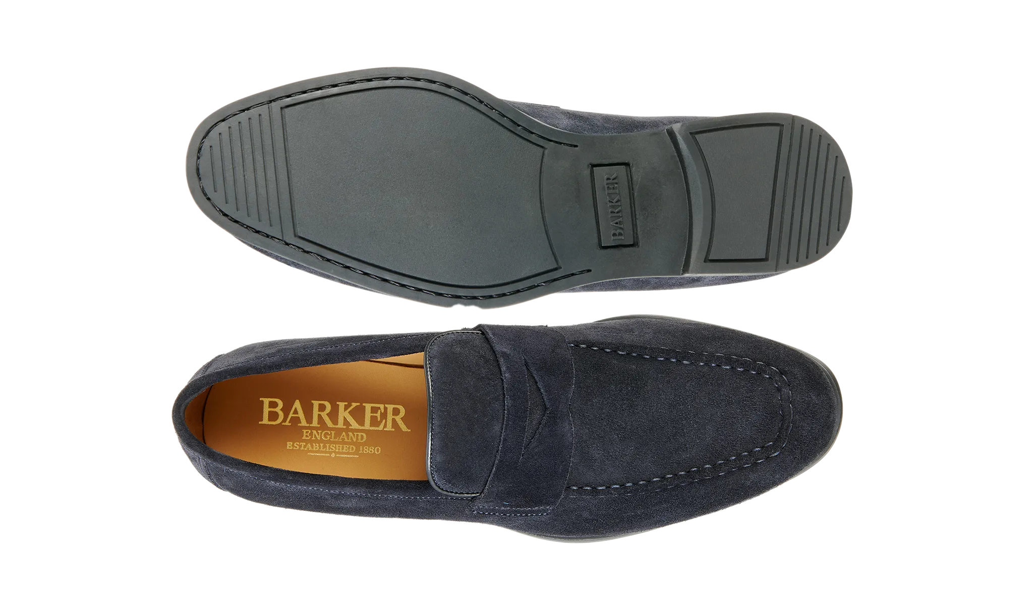 Capri - Navy Suede
