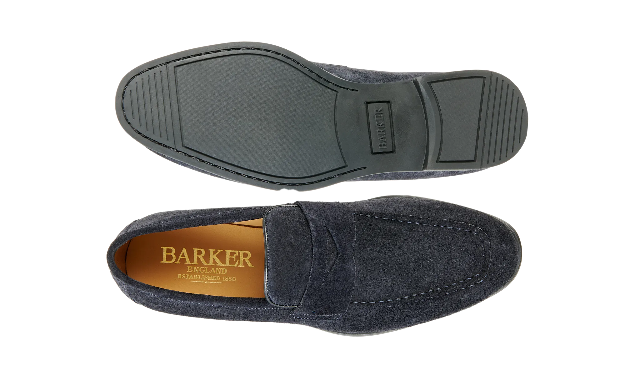 Capri - Navy Suede