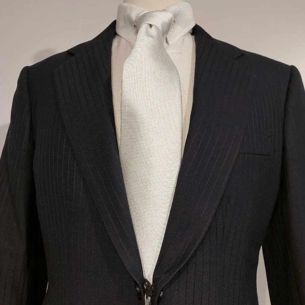 Carl Meyers Navy Stripe Mens Suit