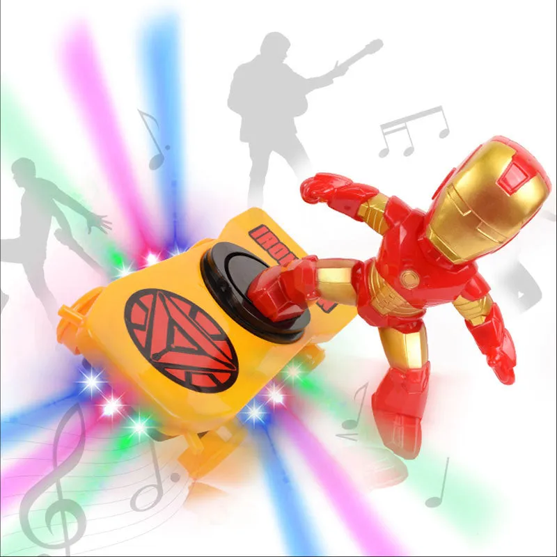 Children Cartoon Movie Figure Simulation Scooter Electric Rotating Tumble Toys Juvenile hacker scooter