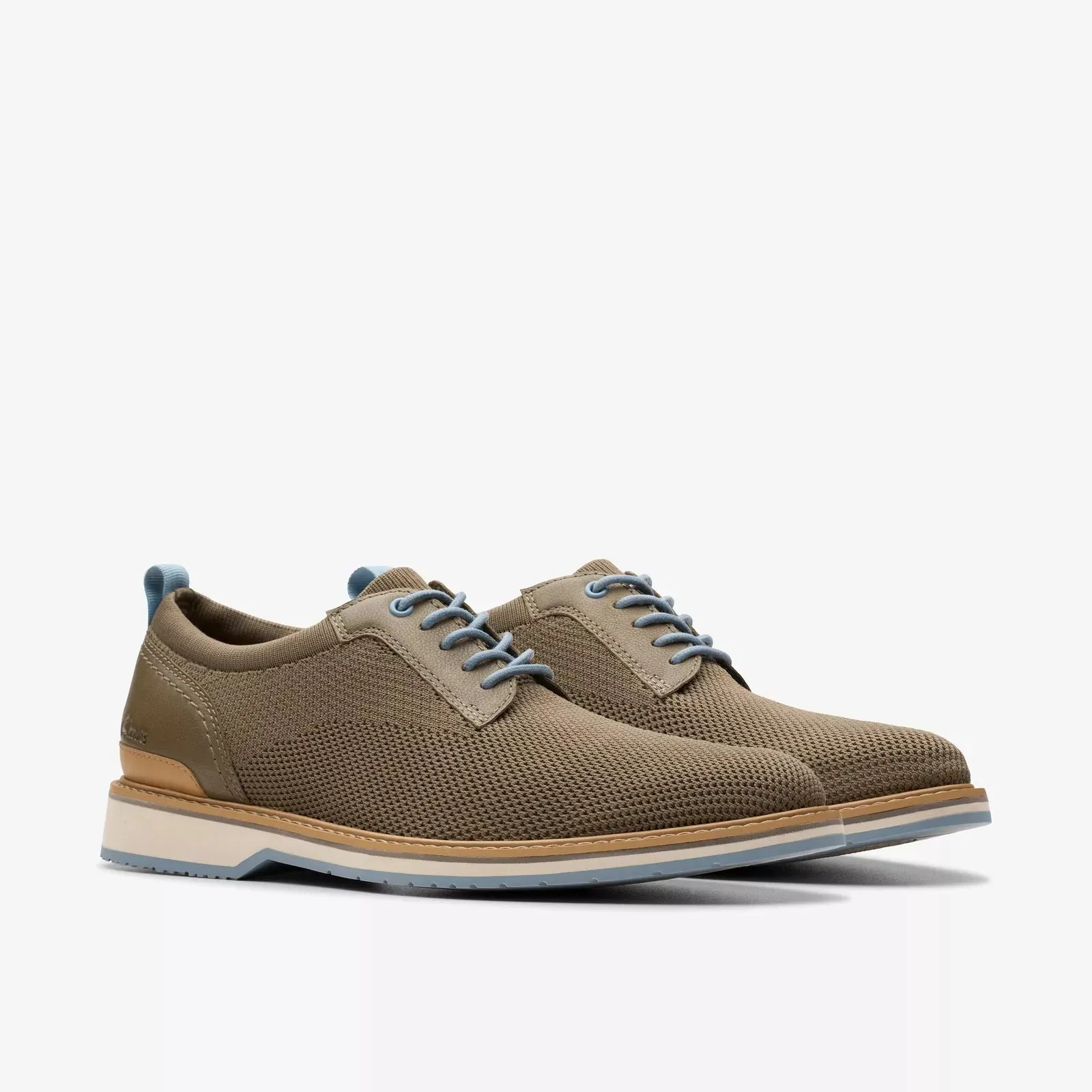 Clarks Men's Monahan Knit Grey Knit 26181374