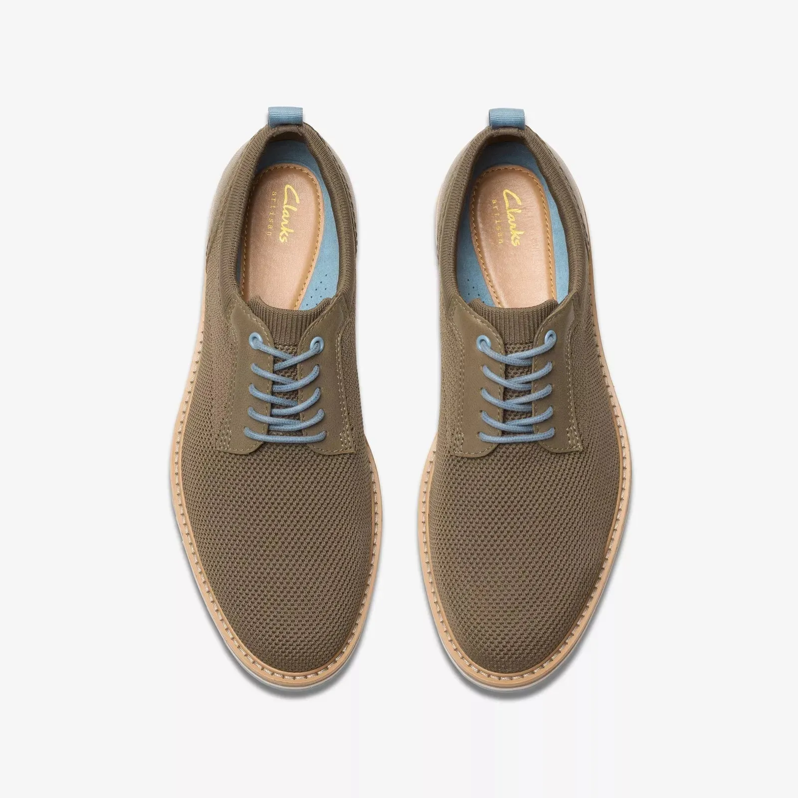 Clarks Men's Monahan Knit Grey Knit 26181374