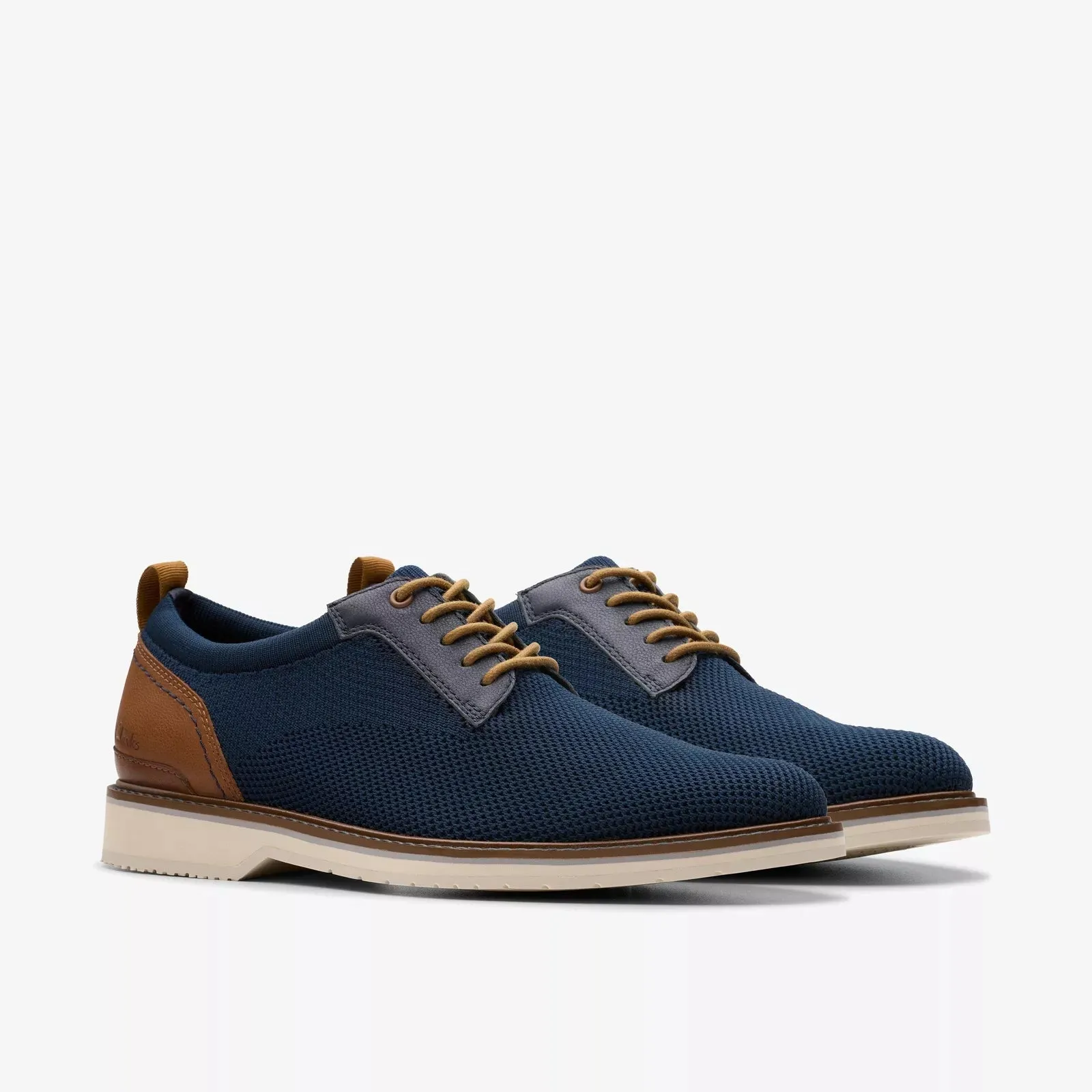 Clarks Men's Monahan Knit Navy Knit 26181375