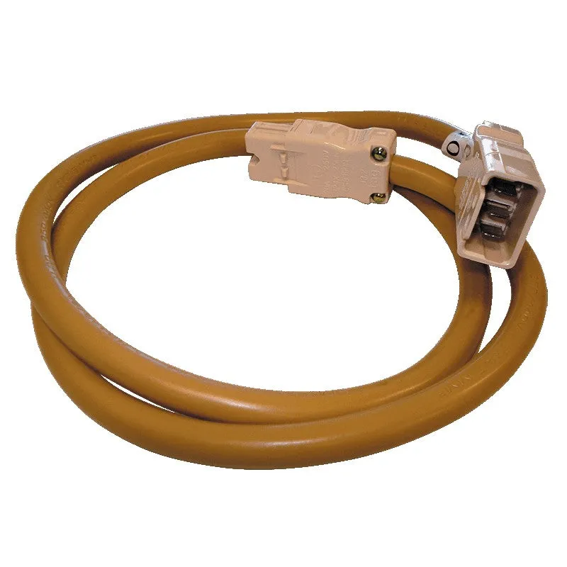 CMS 2300mm interconnecting Lead 20amp Beige for Caravan 240 Electrics
