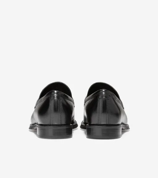 Cole Haan Men's Modern Classics Penny Loafer Black Black Leather C38763