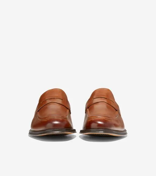 Cole Haan Men's Modern Classics Penny Loafer British Tan TBD Leather C38762