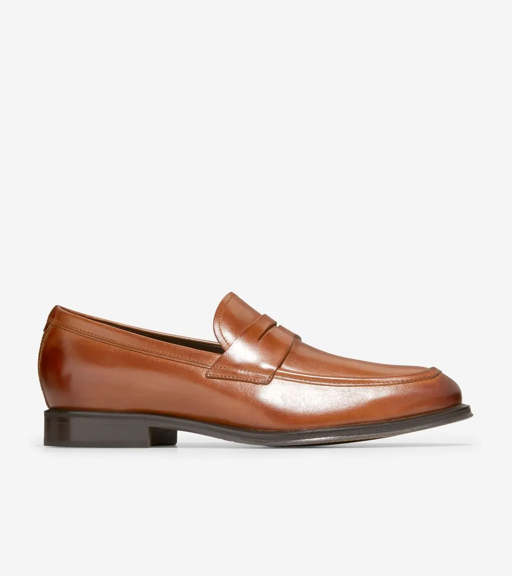 Cole Haan Men's Modern Classics Penny Loafer British Tan TBD Leather C38762