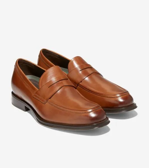 Cole Haan Men's Modern Classics Penny Loafer British Tan TBD Leather C38762