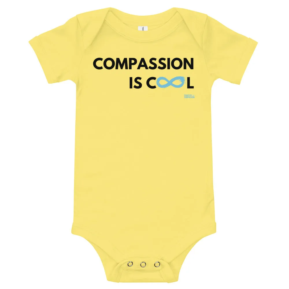 Compassion is Cool - Onesie - Black Print