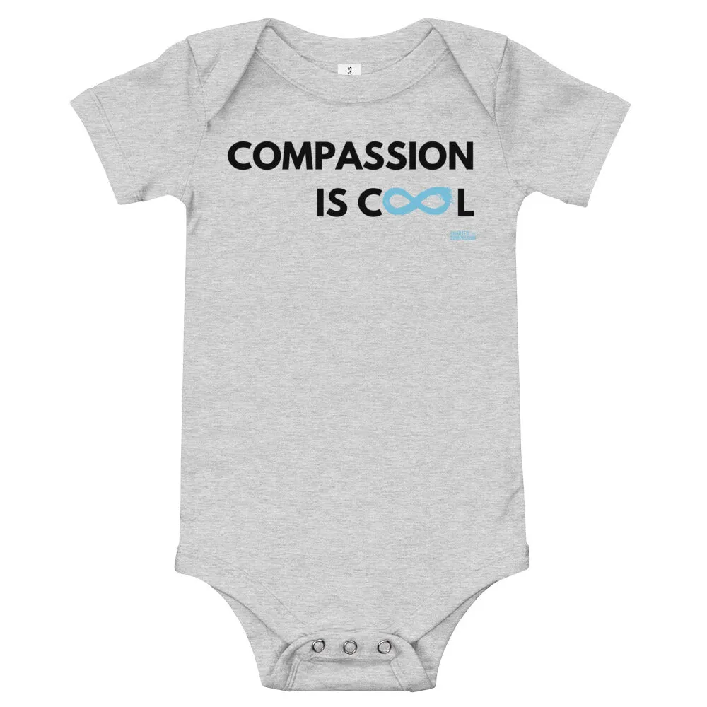 Compassion is Cool - Onesie - Black Print
