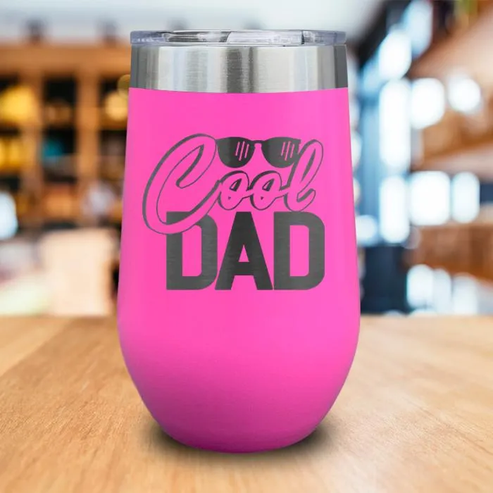 Cool Dad Engraved Wine Tumbler
