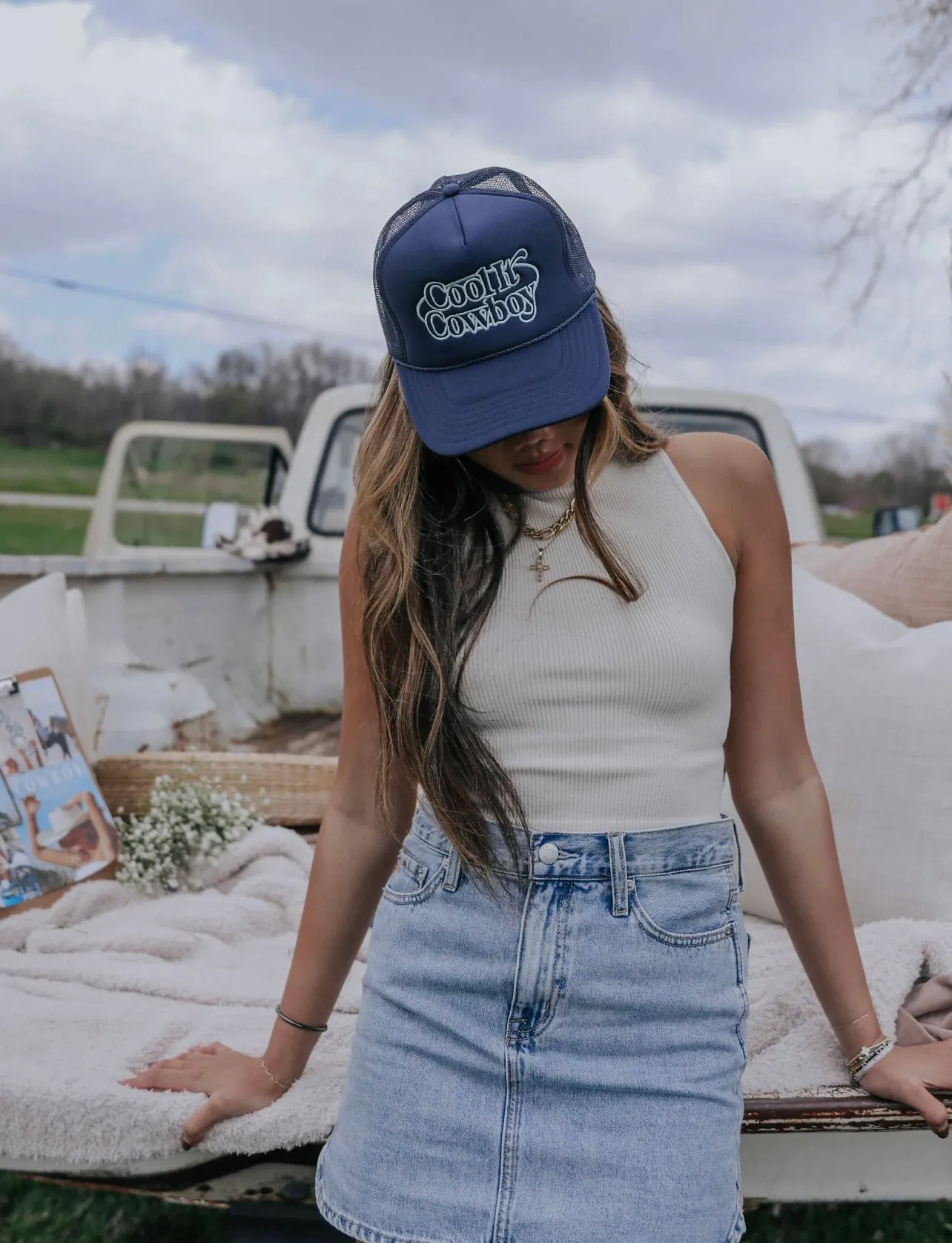 Cool It Cowboy Trucker Hat