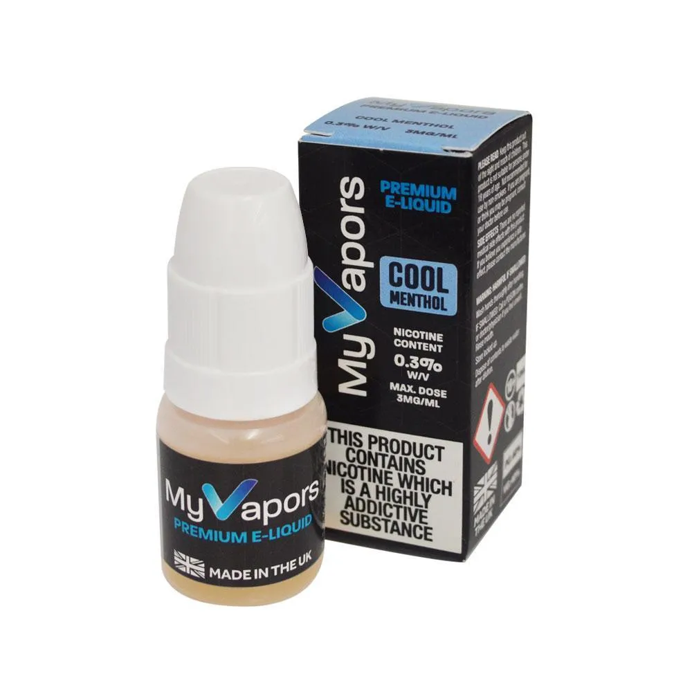 Cool Menthol eLiquid by MyVapors